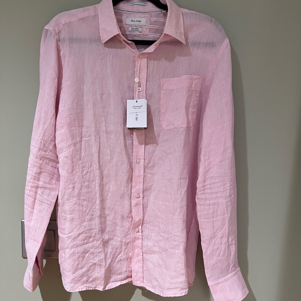 Porter & Ash Linen Shirt L